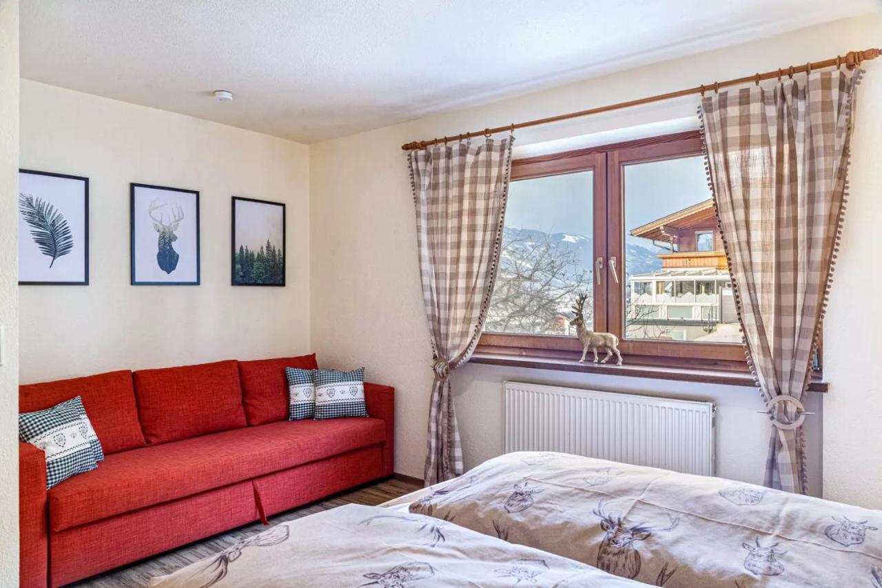 Ferienwohnung Platzhirsch Panorama View Balkon, Gartensauna, Garten, Grillplatz Stumm Esterno foto