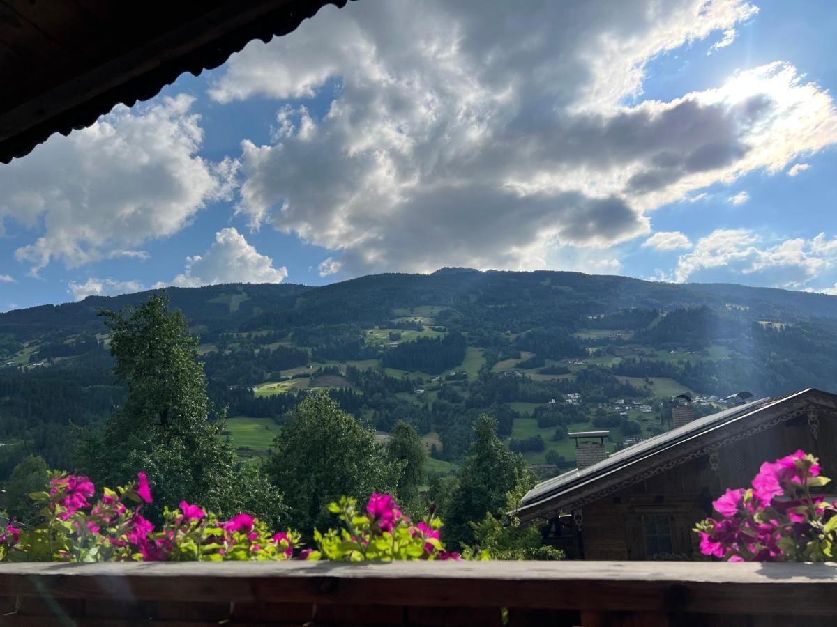Ferienwohnung Platzhirsch Panorama View Balkon, Gartensauna, Garten, Grillplatz Stumm Esterno foto